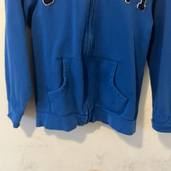 OLD NAVY | Boys Zip Up Hoodie Blue Size X-Large - Picture 3 of 7